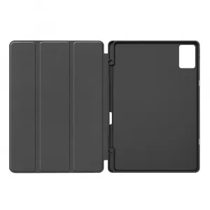 LEATHER Zaklápací kryt pre Lenovo Idea Tab Plus / Tab K12 modrý