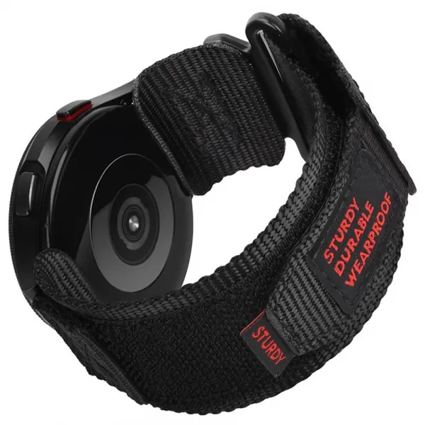 STURDY Nylonový remienok pre Amazfit T-Rex 3 Pro 48mm čierny