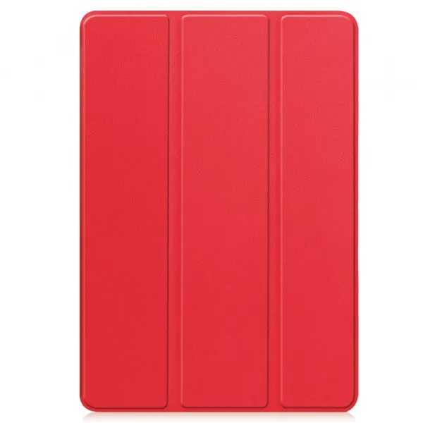 LEATHER Zaklápací kryt pre Lenovo Idea Tab Plus / Tab K12 červený