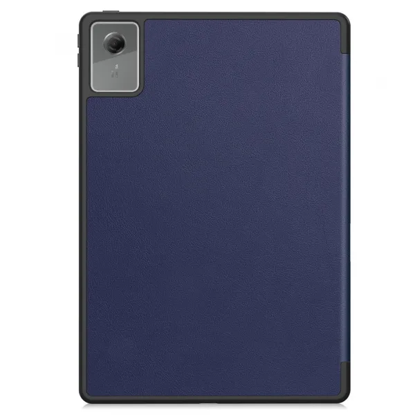 LEATHER Zaklápací kryt pre Lenovo Idea Tab Plus / Tab K12 modrý