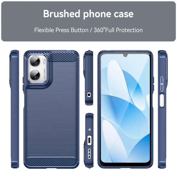FLEXI TPU Ochranný obal Motorola Moto G06 / G06 Power modrý