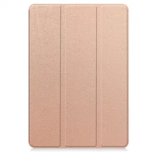 LEATHER Zaklápací kryt pre Lenovo Idea Tab Plus / Tab K12 ROSE GOLD