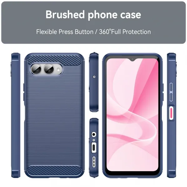 FLEXI TPU Ochranný obal T Phone 3 modrý