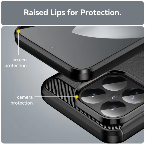FLEXI TPU Ochranný kryt Xiaomi 15T Pro čierny