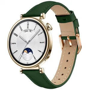 SYNTHETIC Remienok pre Huawei Watch GT 5 41mm / GT 6 41mm tmavozelený