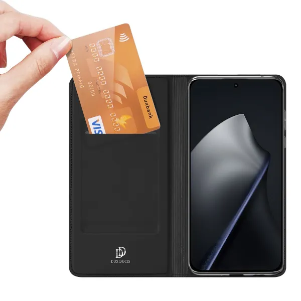DUX Zaklápacie puzdro pre Xiaomi 15T čierne