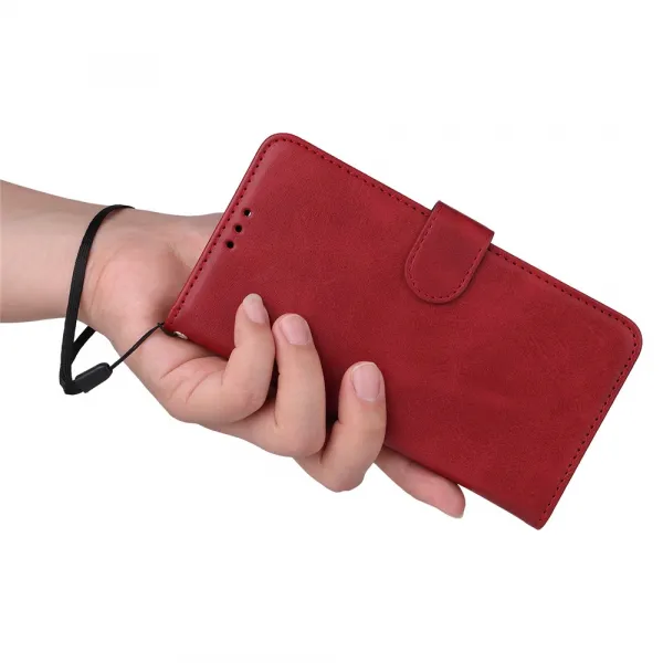 SMOOTH Peňaženkové puzdro pre OnePlus Nord 3 5G červené