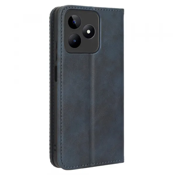 BUSINESS Peňaženkový kryt pre Realme Note 50 modrý