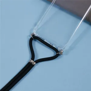 TRANSPARENT ROPE Kryt so šnúrkou Motorola Moto G54 5G / G54 Power Edition 5G priehľadný