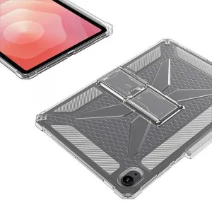 PROTEMIO ARMOR CLEAR Ochranný kryt so stojanom pre Samsung Galaxy Tab S11 priehľadný