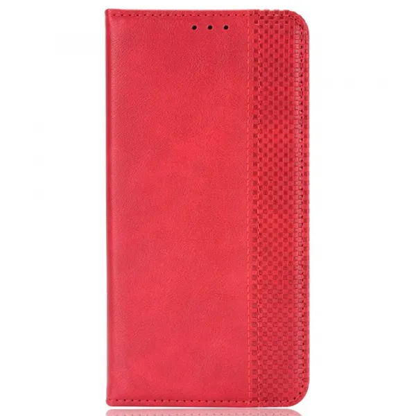 BUSINESS Peňaženkové puzdro pre Motorola Edge 30 Fusion červené