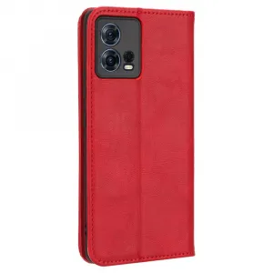 BUSINESS Peňaženkové puzdro pre Motorola Edge 30 Fusion červené