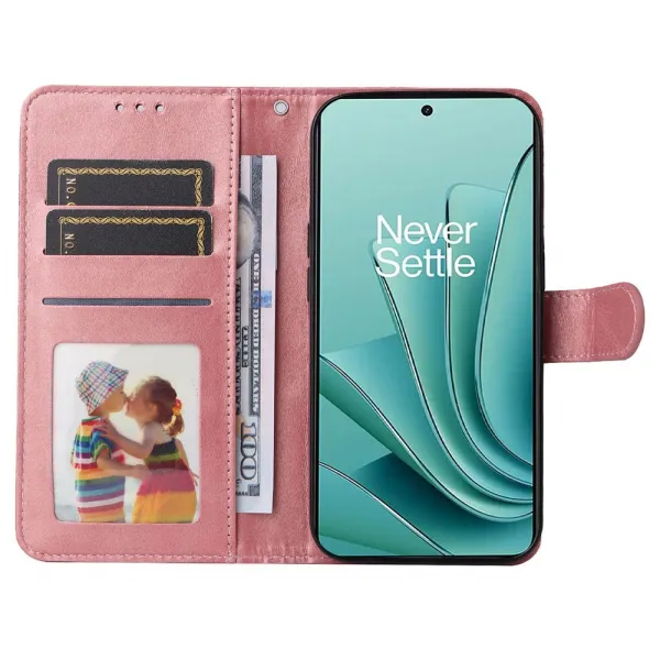 SMOOTH Peňaženkové puzdro pre OnePlus Nord 3 5G ružové