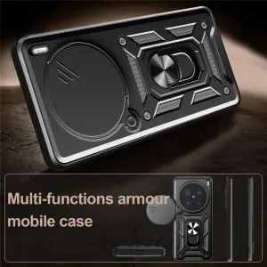 RING CAMERA Kryt s držiakom pre Vivo X200 Pro 5G modrý
