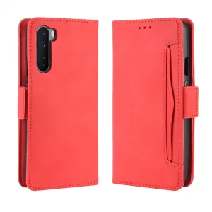 SLOT Peňaženkový obal pre OnePlus Nord červený