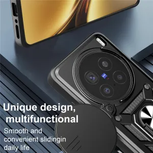 RING CAMERA Kryt s držiakom pre Vivo X200 Pro 5G modrý