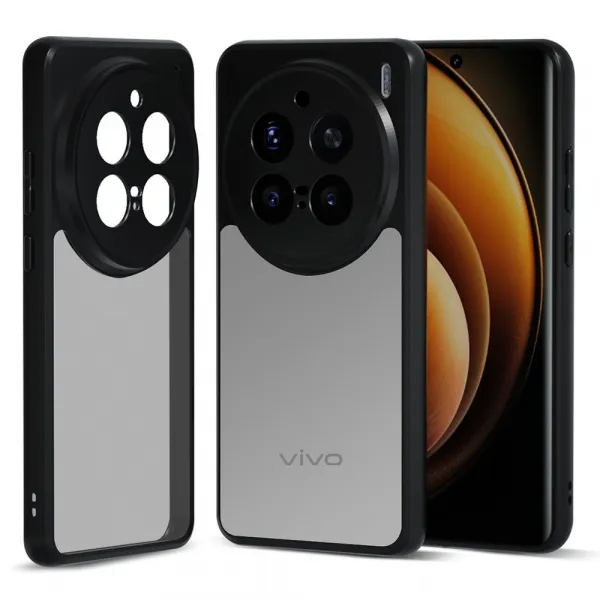 IBMRS Ochranný obal pre Vivo X200 Pro 5G čierny matný