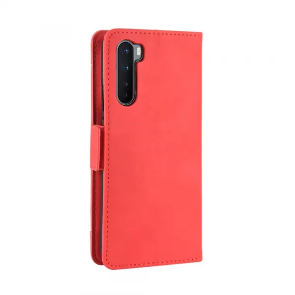 SLOT Peňaženkový obal pre OnePlus Nord červený