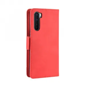 SLOT Peňaženkový obal pre OnePlus Nord červený