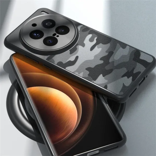 IBMRS Ochranný obal pre Vivo X200 Pro 5G CAMO