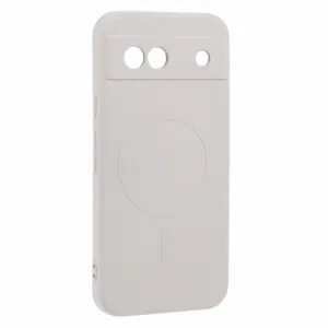 RUBBER MAGSAFE Silikónový kryt pre Google Pixel 8a béžový