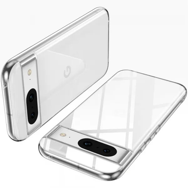 TPU Ochranný kryt pre Google Pixel 8a priehľadný