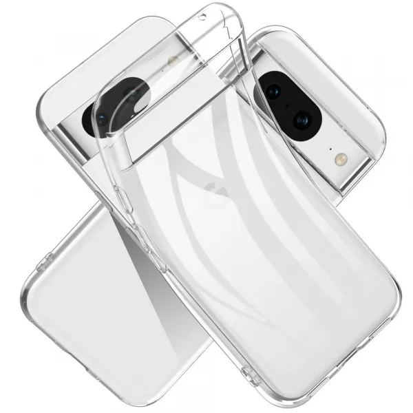 TPU Ochranný kryt pre Google Pixel 8a priehľadný