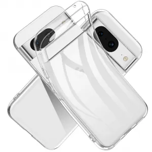 TPU Ochranný kryt pre Google Pixel 8a priehľadný