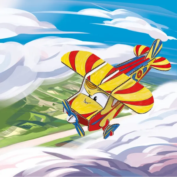 Vyrob si 3D JET junior lietadlo-CARIOCA