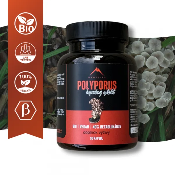 Polyporus Hrotlife 90 kapsúl