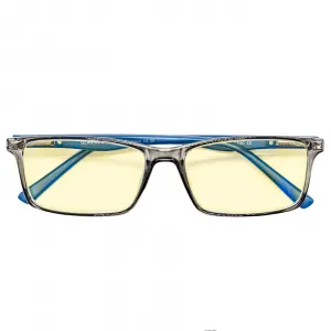 Okuliare na Počítač PCG08 modro/šedý plastový rám +0,5