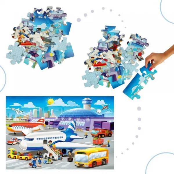Puzzle Maxi 40 dielikov LETISKO-MOVEO