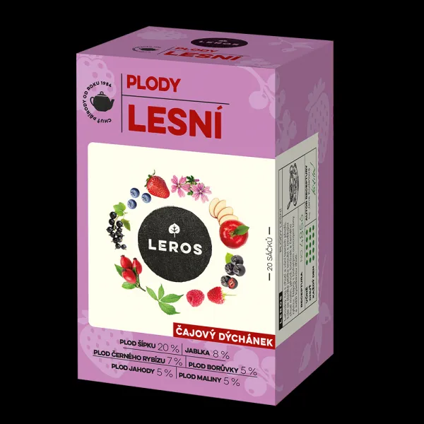 LEROS ČAJOVÁ CHVÍĽKA PLODY LESNÉ