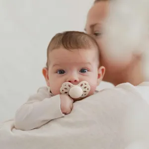 BIBS Infinity anatomické cumlíky zo silikónu 2ks - veľkosť 2 - Ivory / Sage