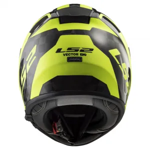 LS2 LS2 FF397 Vector C Shine Carbon Hi Vis Yellow - XS (53-54)