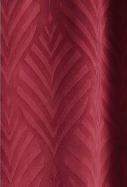 Modernýbordovýzamatovýzávessreliéfnymvzoromlistov140x250cm