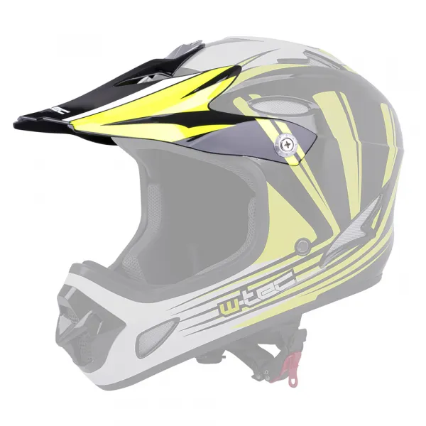 W-TEC Náhradný šilt pre prilbu FS-605 Extinction Pink