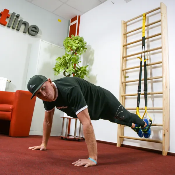 inSPORTline MultiTrainer žltá