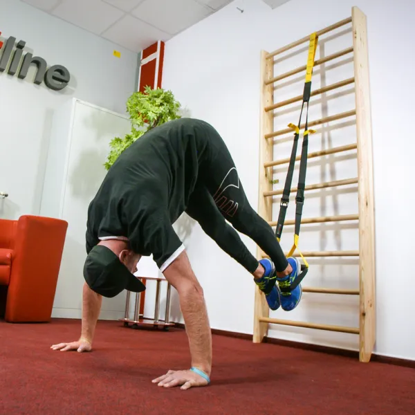 inSPORTline MultiTrainer žltá