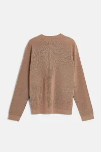 Sveter Woolrich Micro Stitch Crewneck Gold Khaki