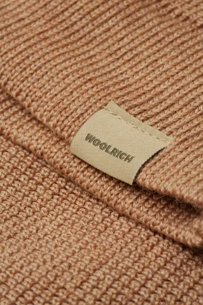 Sveter Woolrich Micro Stitch Crewneck Gold Khaki