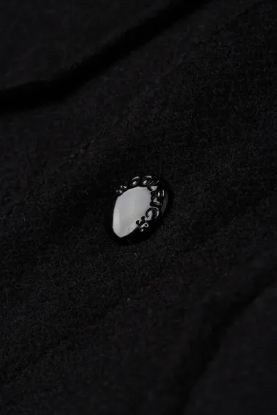 Bunda Woolrich Alaskan Wool Overshirt Black