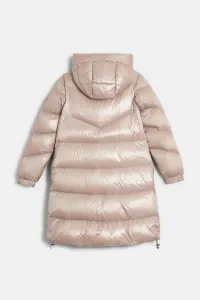Bunda Woolrich Aliquippa Long Puffer Jacket Light Taupe