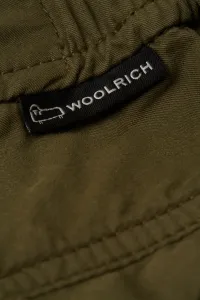 Šortky Woolrich Gabardine Cargo Shorts Lake Olive