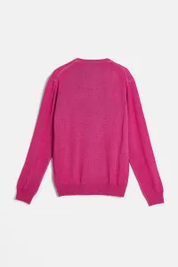 Sveter Woolrich Gd Knitted Crewneck Very Berry