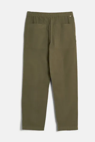 Nohavice Woolrich Poplin Pant Gd Greenstone