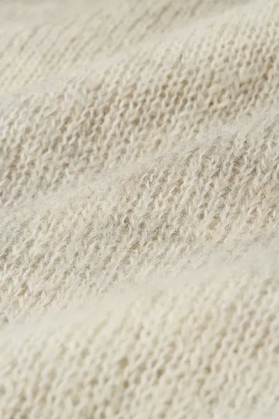 Sveter Woolrich Alpaca Ombre Wool Crewneck Grey
