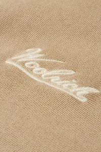 Mikina Woolrich Garment Dyed Full-Zip Track White Pepper
