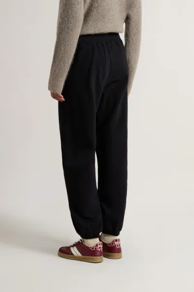 Tepláky Woolrich Winter Fleece Sweatpant Black