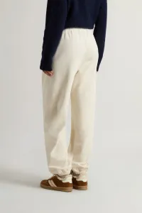 Tepláky Woolrich Winter Fleece Sweatpant Milky Cream